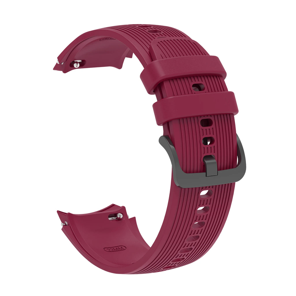 Silicone Watch Band & Case – OnePlus Watch 2/2R/3 & OPPO Watch X Smartwatch Band & Case Oasis Select Only Strap WineRed OPPO X Oneplus 2