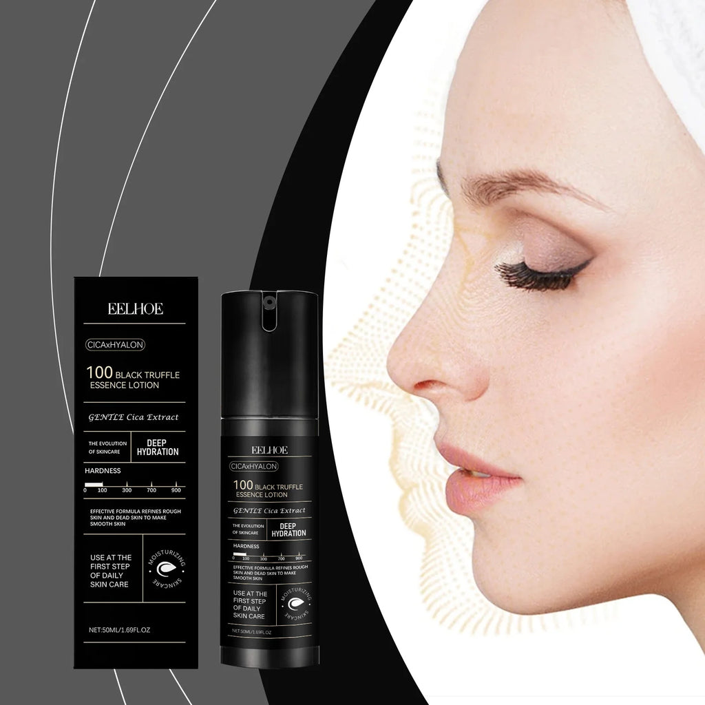 Eelhoe Black Truffle Essence Lotion Firms Skin Enhances Gloss Moisturizes Fresh Smooth texture Non-greasy Facial Skin Essence Oasis Select