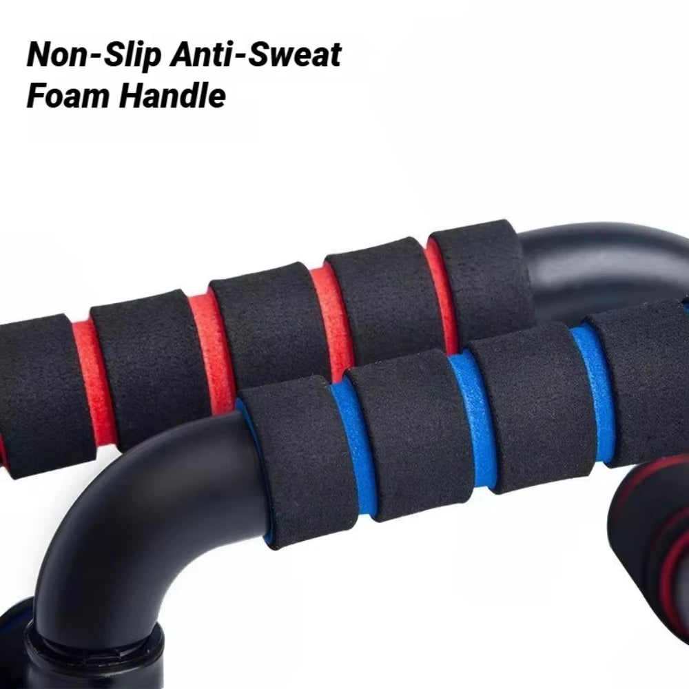 Non-Slip Push Up H-Shaped Support Bar Stand Home Fitness Power Rack Gym Handles Pushup Bars Exercise Arm Chest Muscle Training Oasis Select