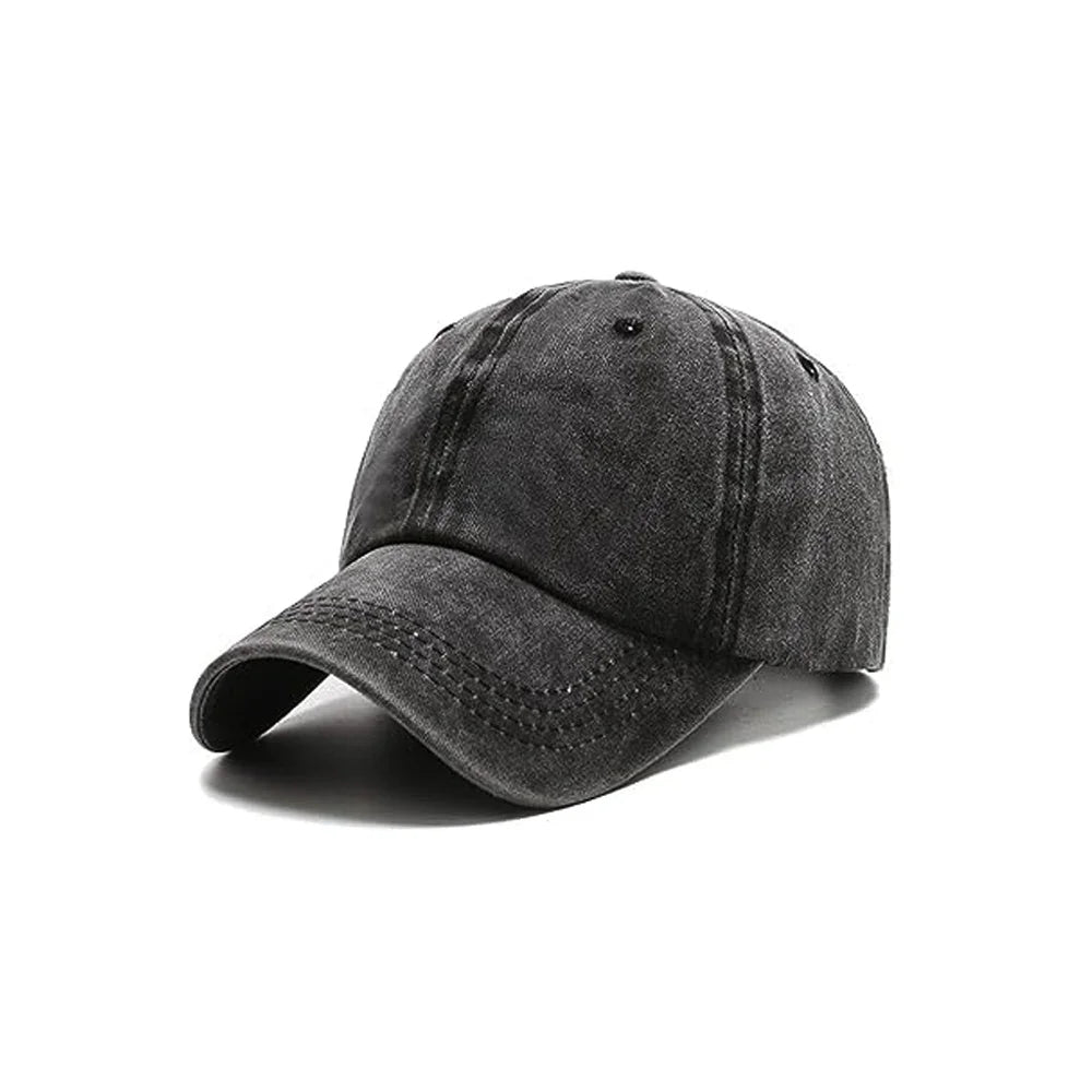 Quick-dry unisex washable soft-brimmed hat adult baseball cap trucker hat driver cap 100% cotton sun hat Oasis Select w ONE SIZE