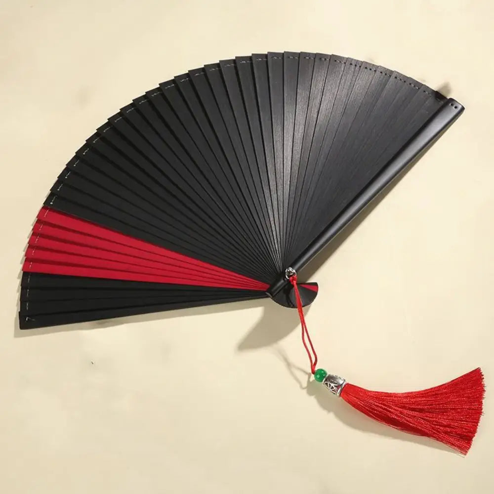 Bamboo Folding Dance Fan – Classical Kimono Style 16/18cm