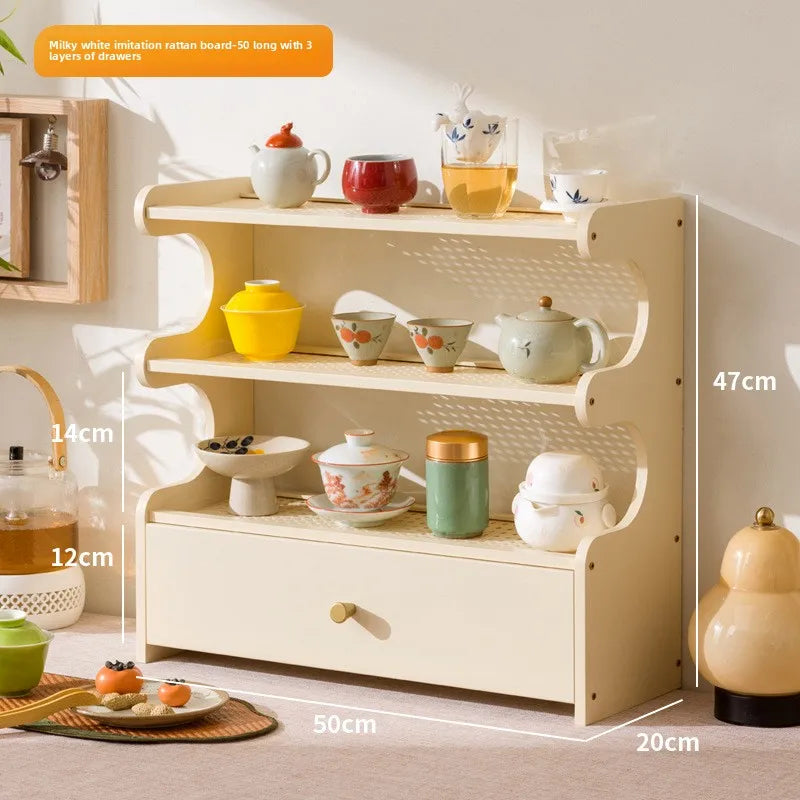 Desktop Water Cup Shelf Modern Simple Chinese Bogu Rack Tea