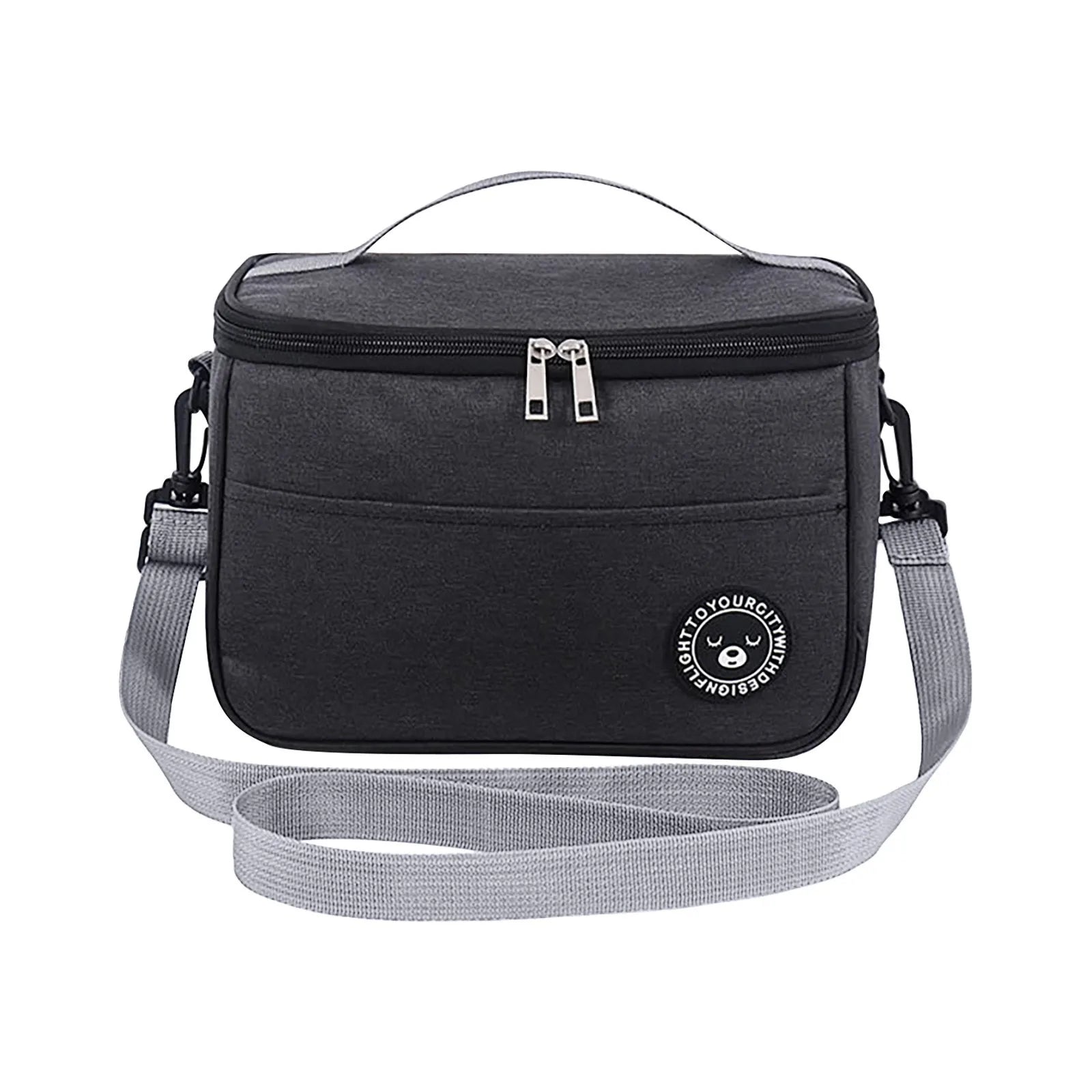 Portable Picnic Bag Thermal Insulated Lunch Box Tote Cooler Handbag Waterproof Backpack Bento Pouch School Food Storage Bags Oasis Select DS
