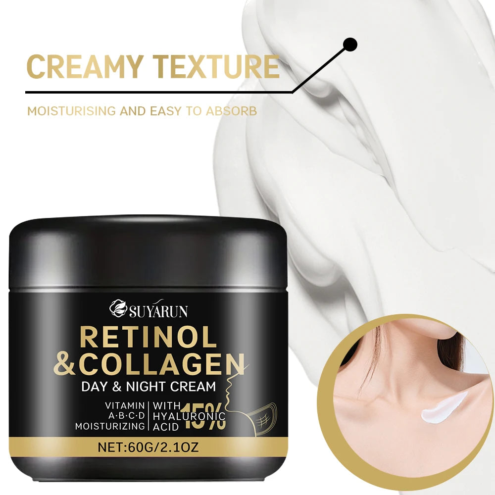 SUYARUN Retinol Collagen Neck Cream – Firming Lifting Moisturizer
