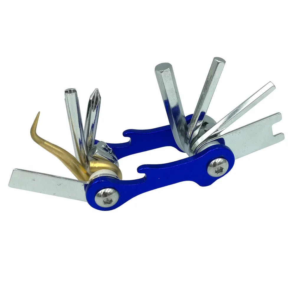8 In 1 Adjusting Diving Diver Multi Tool Wrench Screwdriver Regulators Scuba Diving O-Ring Pick Oasis Select blue
