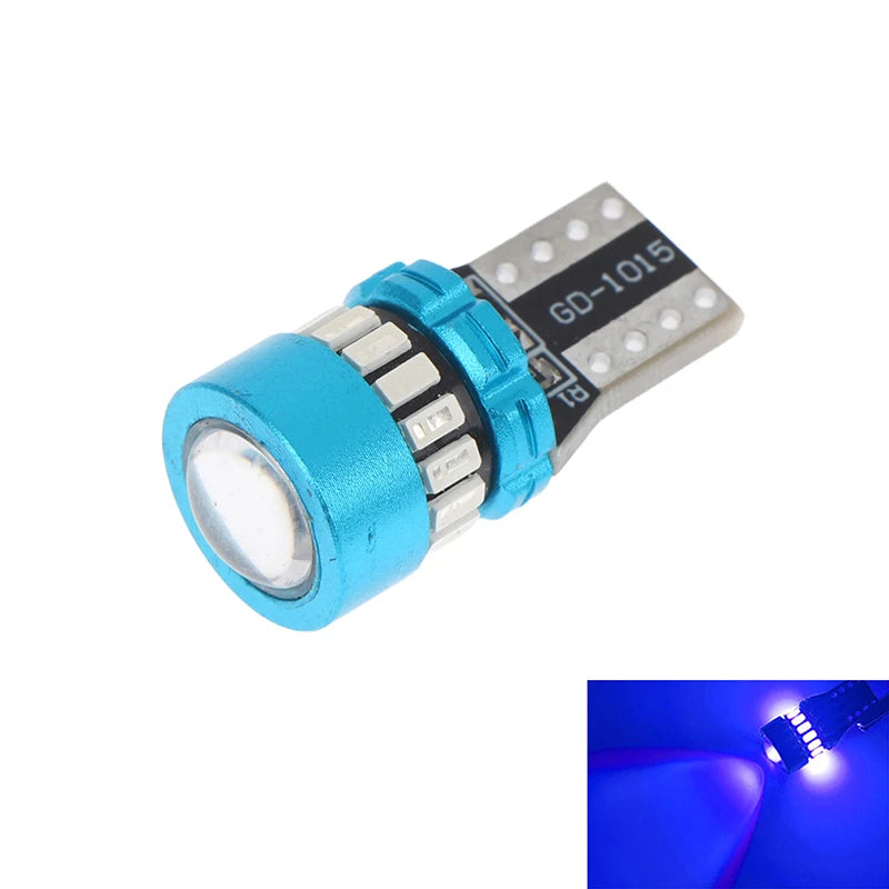 Comprehensive Canbus T10 LED Lighting Solution for Car/Truck Interiors & License Plates Oasis Select A5 Blue