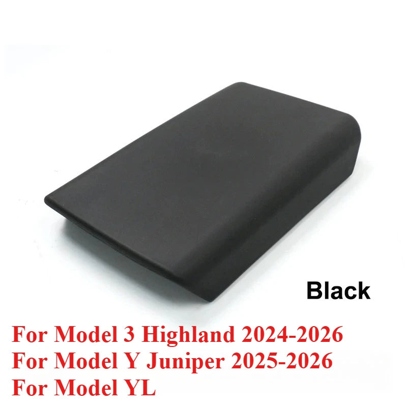Waterproof Stain Resistant For Tesla Model Y Juniper Model 3 Highland Center Console Cover Non Slip Armrest Protector Interior Oasis Select black A