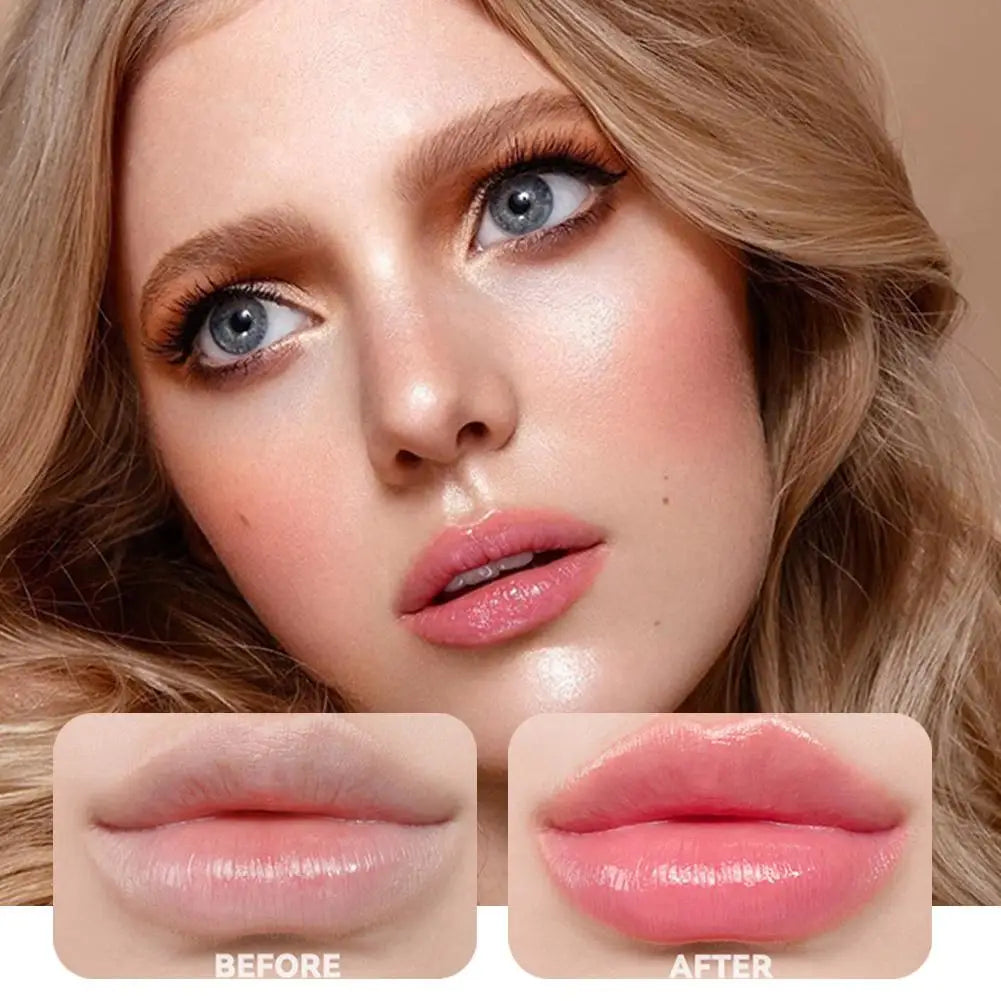 Color Changing Peach Lip Balm – Moisturizing Tinted Gloss Tinted Lip Balm Oasis Select