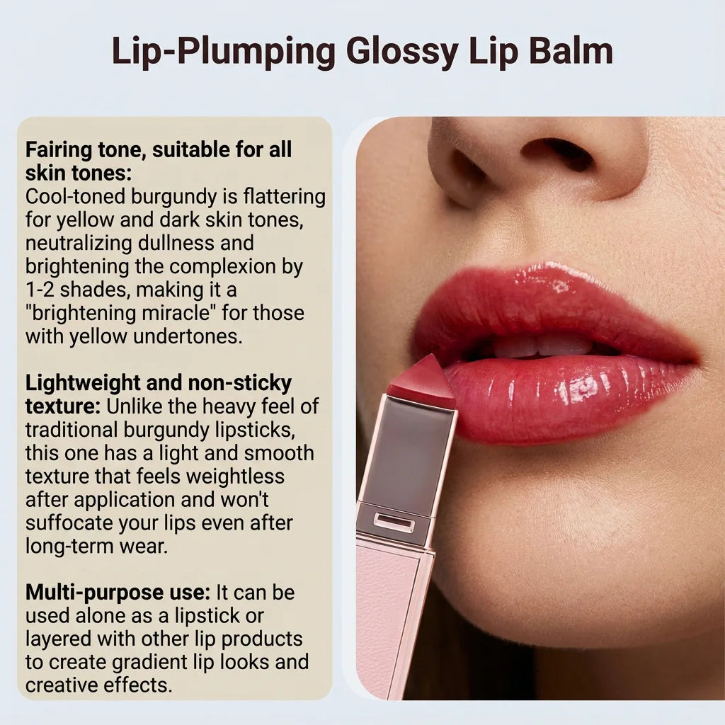 Multi Color Lip Balm Lasting Color Retention Moisturizing Anti Lip Chap Portable Suitable Daily Party Makeup Brighten Lipstick Oasis Select