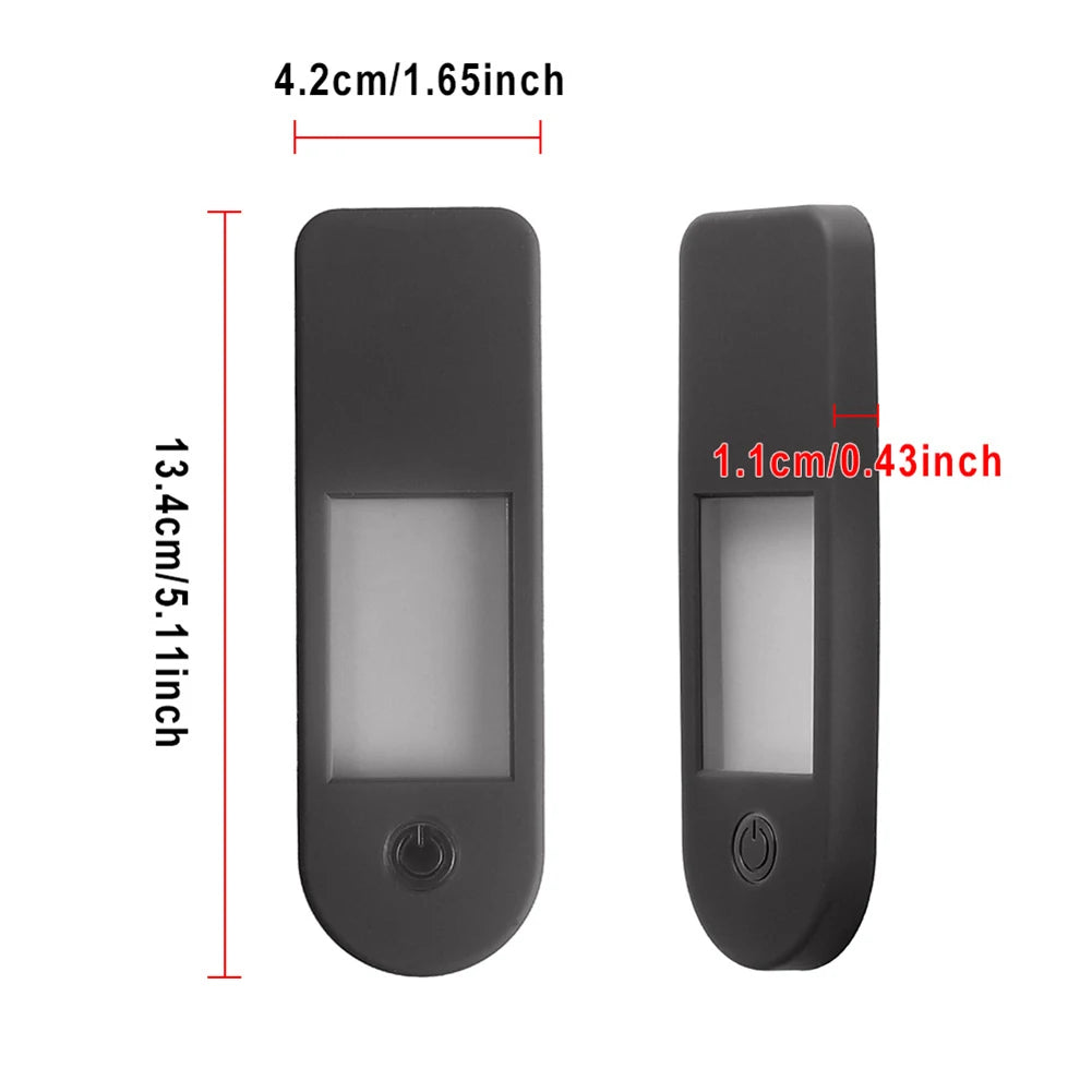For Xiaomi Electric Scooter Screen Protector Cover Silicone Case For Models 4 5 5 Pro 5 Max Waterproof Black Red Oasis Select