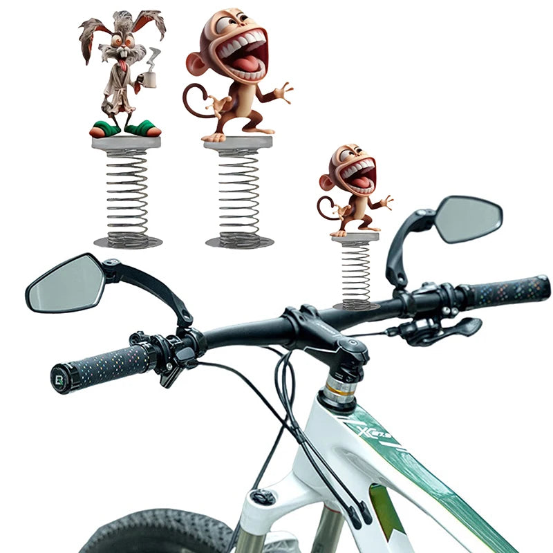 2D Acrylic Car Accessory: 1/2/3Pcs Fun Monkey Bobblehead Pendant Oasis Select