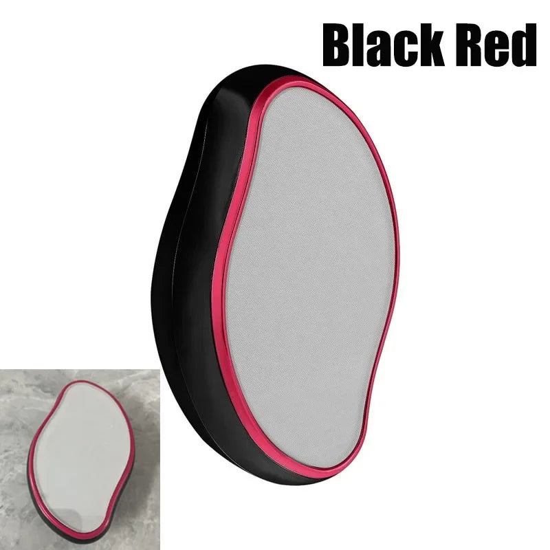 Crystal Hair Eraser Physical Painless Easy Cleaning Reusable Hair Remover Body Beauty Depilation Makeup brushes Epilators 2022 Oasis Select black red