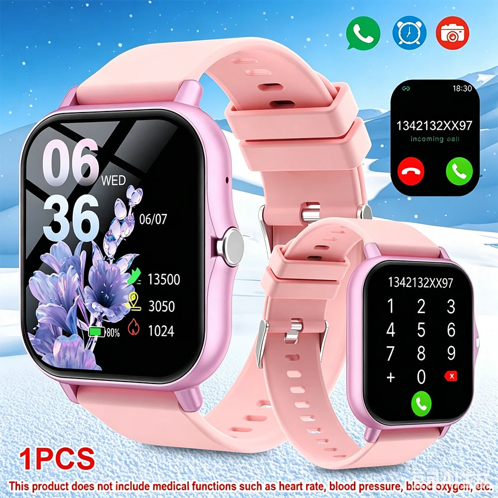 ERUN 1.83" Touch Smartwatch – Bluetooth Calls, Voice Assistant