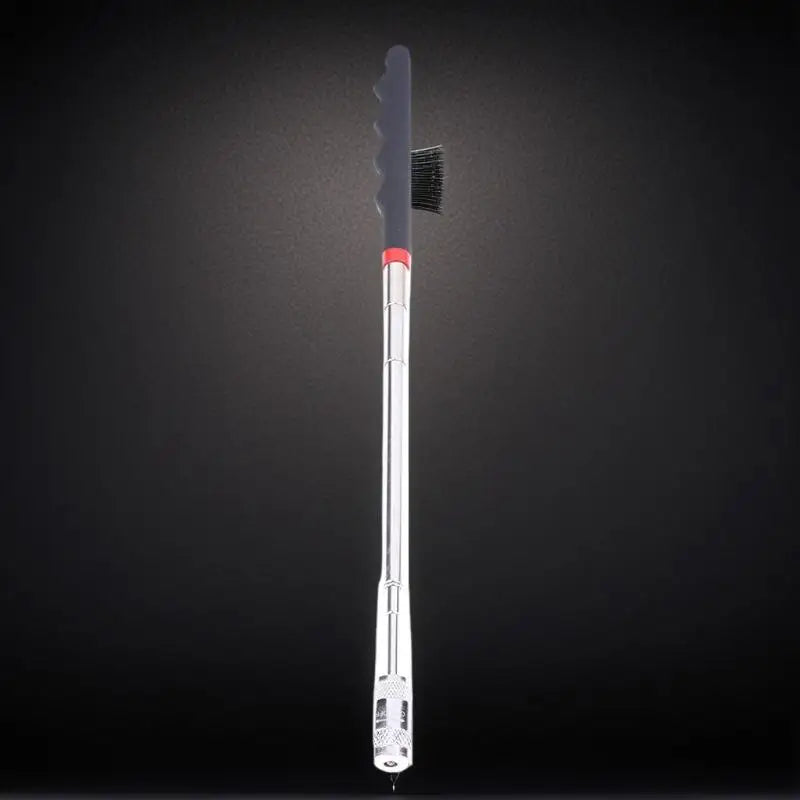 Adjustable Telescopic Magnetic Pen for Screw Nut Bolt; Portable Long Reach Pick Up Tool with LED Light Oasis Select