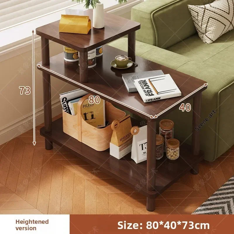Multi-functional Coffee table, living room, sofa side, bedroom, bedside storage, locker, small apartment, small table Oasis Select ZGSHT-80x40