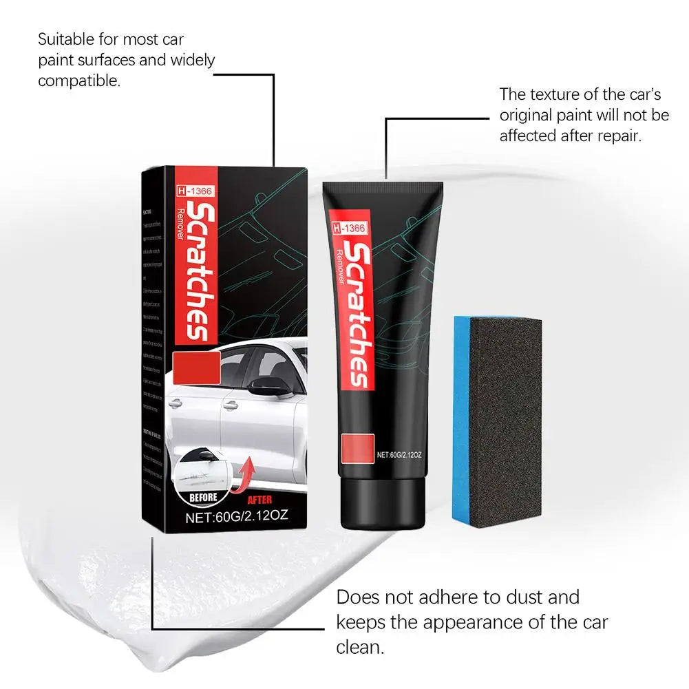 Car Scratch Remover Paste – Fix Deep Scratches Instantly