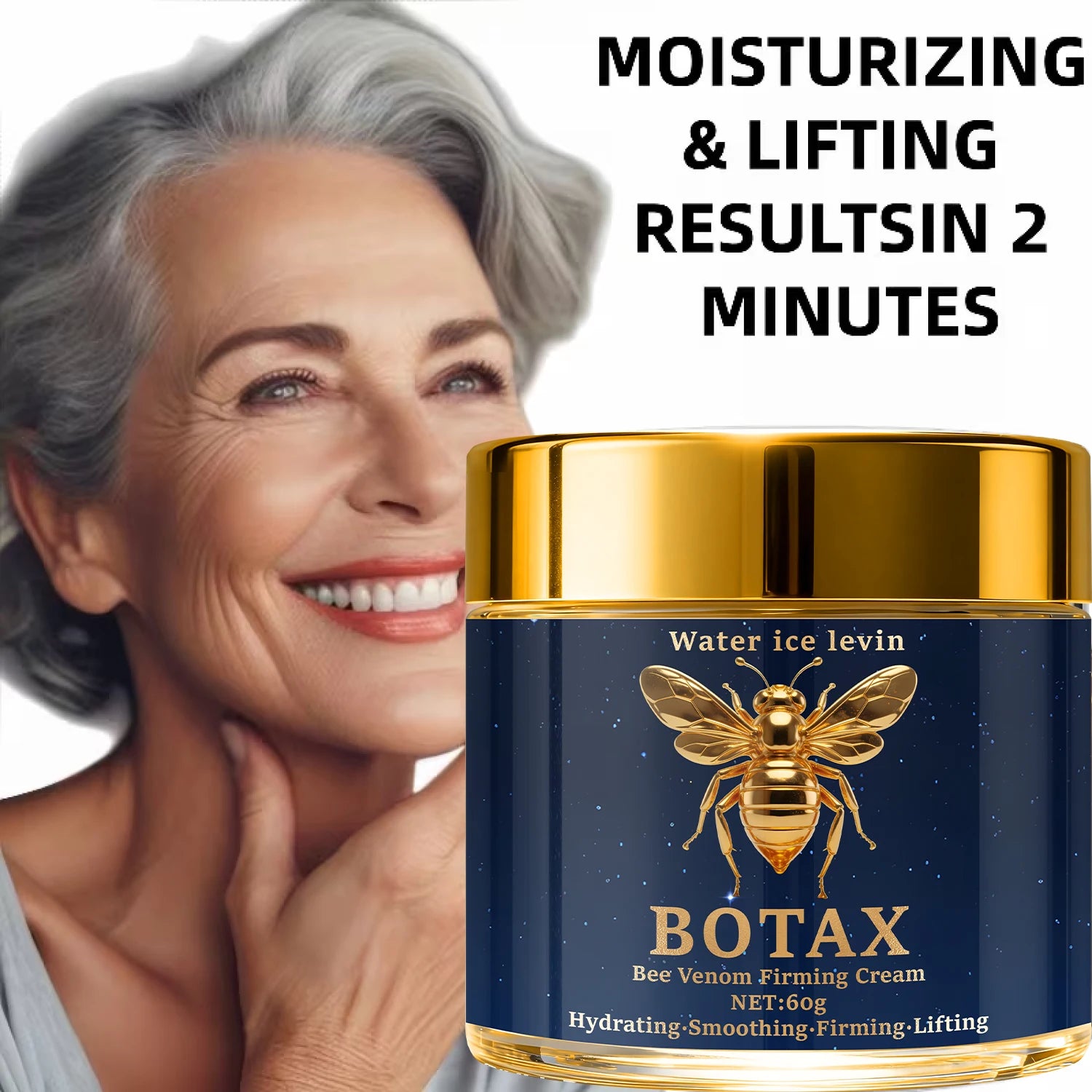 Bee Venom Firming Cream – Hyaluronic Acid & Retinol 60g Firming Face Cream Oasis Select