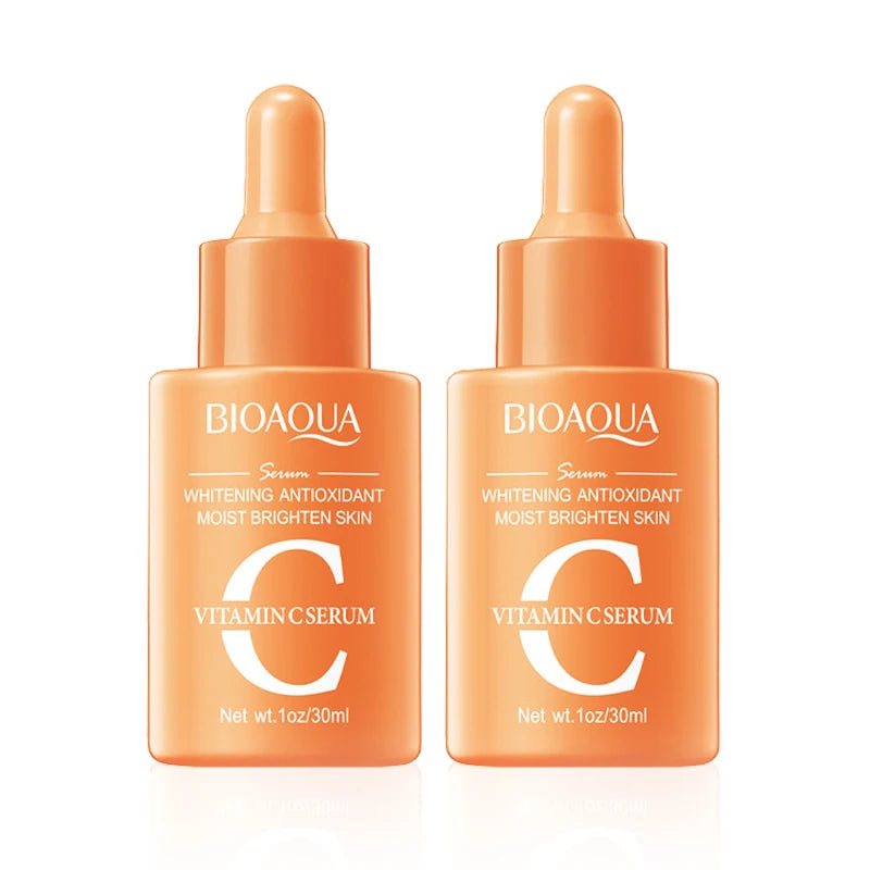 BIOAQUA Vitamin C Retinol Hyaluronic Acid Serum Set 2pcs Face Serum Set Oasis Select Vitamin C 2pcs