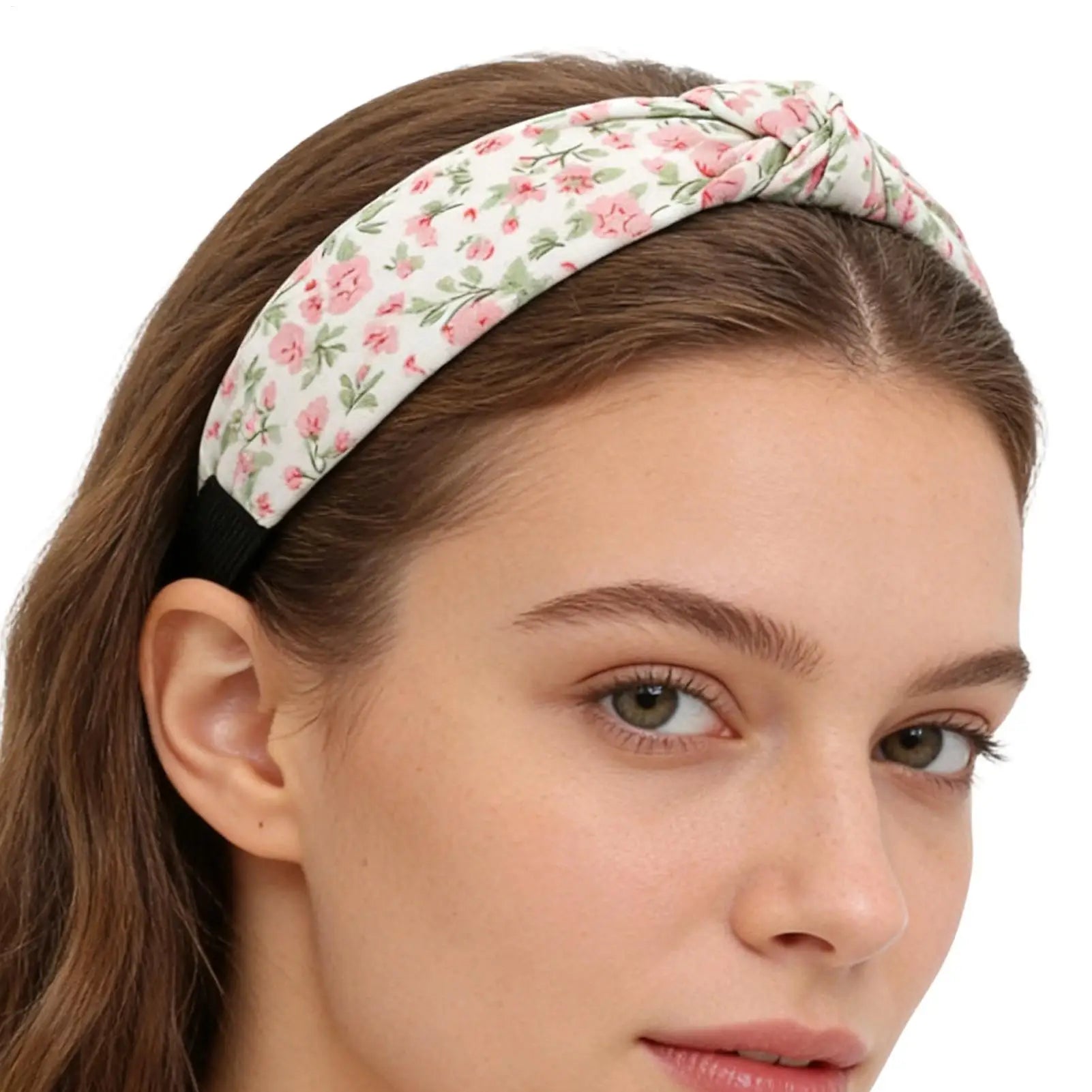 Headband Floral Print Cloth Knotted Headbands Women Girls Daily Shopping Travel Beach vacation Hair Hoop Hair style Accessories Oasis Select