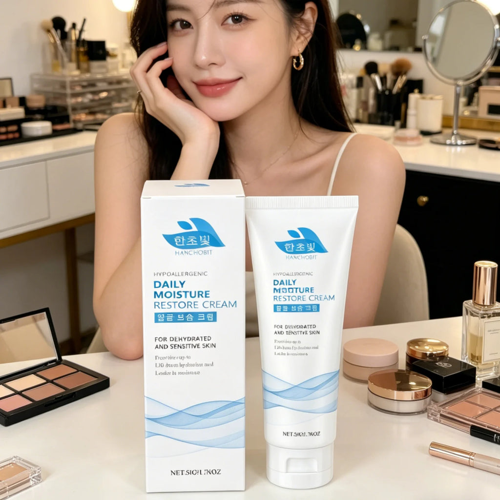 Hanchobit Daily Moisture Restore Cream – Barrier Repair 50g Hydrating Face Cream Oasis Select