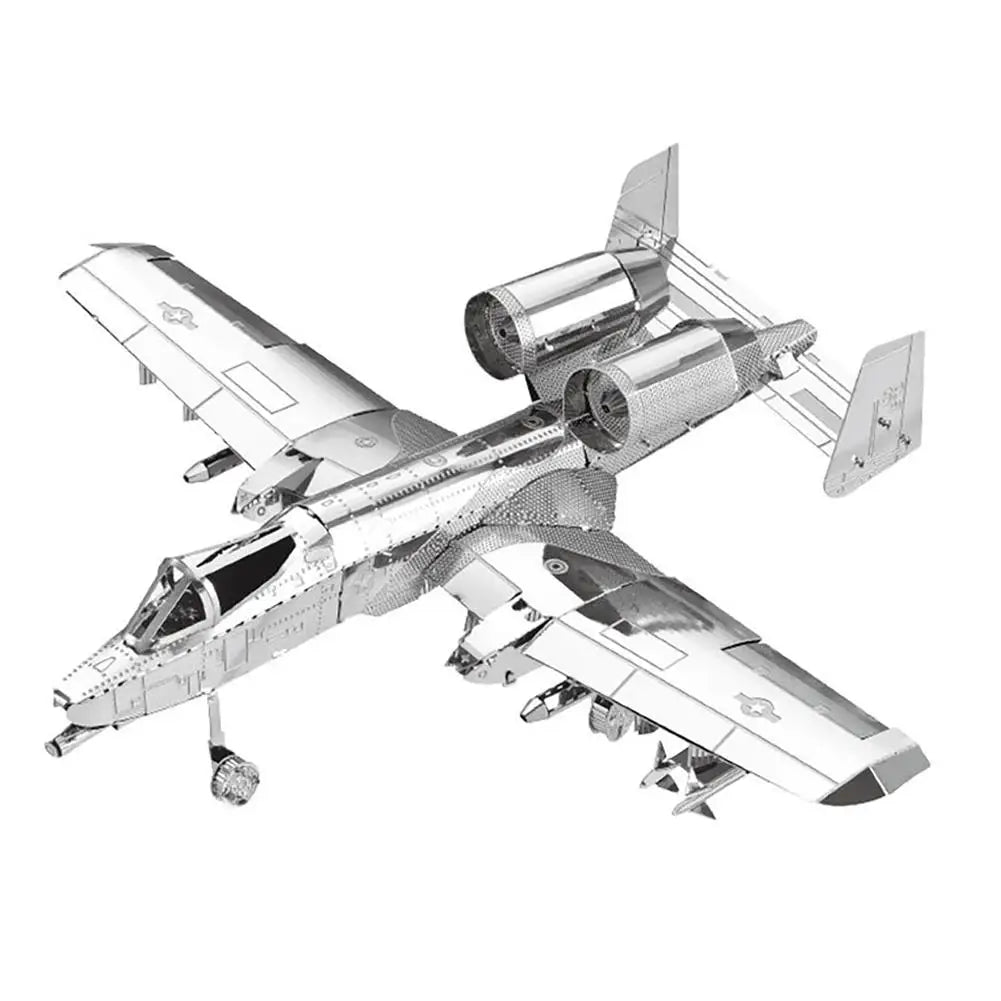 3D Metal Aircraft Model Kit – DIY Military Airplane Puzzle