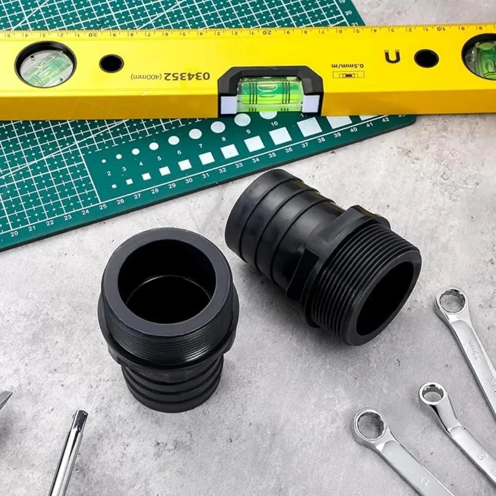 Plastic Bucket Pagoda Joint Pagoda 25/40/50MM Nozzle Male Thread Connector Hose Joints Irrigation Pipe Fittings Hose Adapter Oasis Select