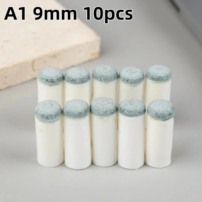 10Pcs 9/10/11/12/13mm Plastic Billiard Cue Spout Head Protector Pool Recreational Replacement Billiard Snooker Accessories@#X Oasis Select A1