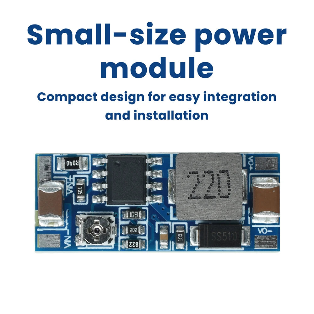 DC-DC Step-Down Module 8-100V Input to 5-20V Adjustable Output 2A High Current Small Size Power Supply Module Non-Isolation Oasis Select