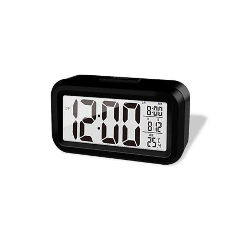 Digital Alarm Clock 12/24-hour Display Screen Timer LED Night Light Suitable for Bedroom and Household Use Oasis Select