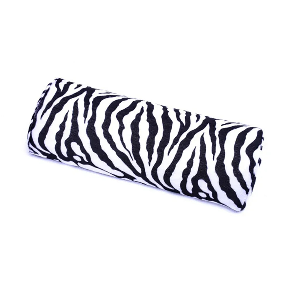 Soft Hand Palm Rest Manicure Table Washable Hand Cushion Pillows Holder Arm Rests Nail Art Stand for Manicure Pillow Oasis Select zebra