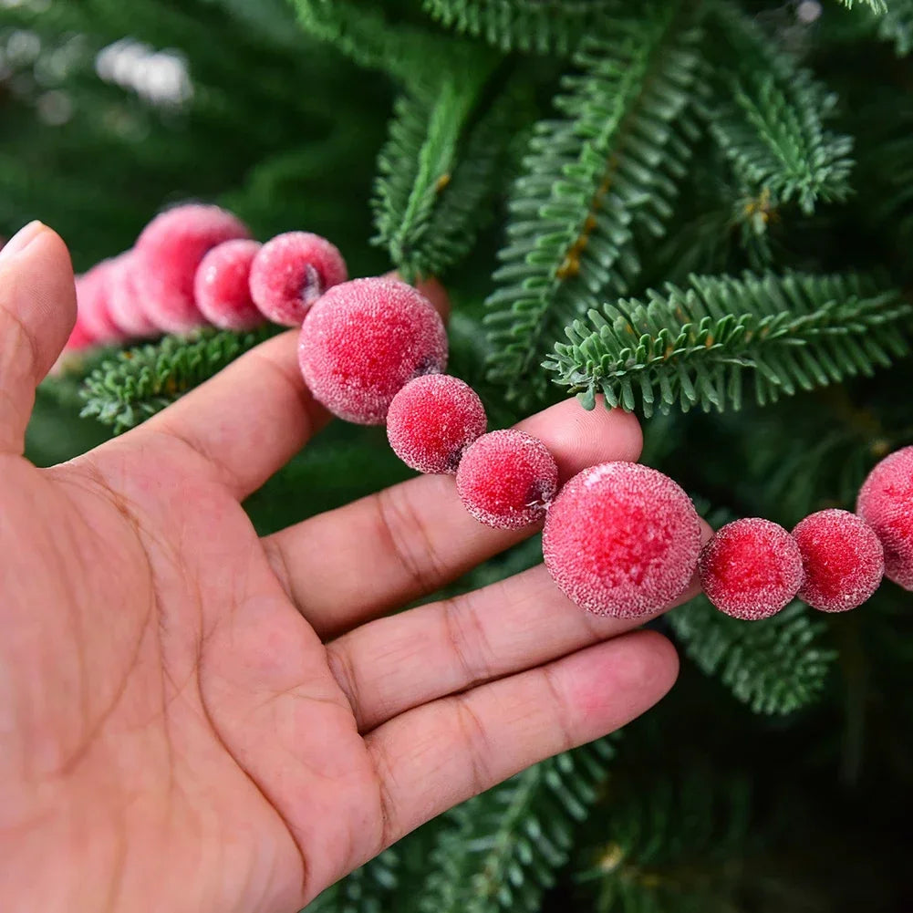 2.75m Garland Christmas Berry Garland Decorative Garland Lifelike Red Berries Christmas Berry Garland Decoration Flower 2.75m Oasis Select