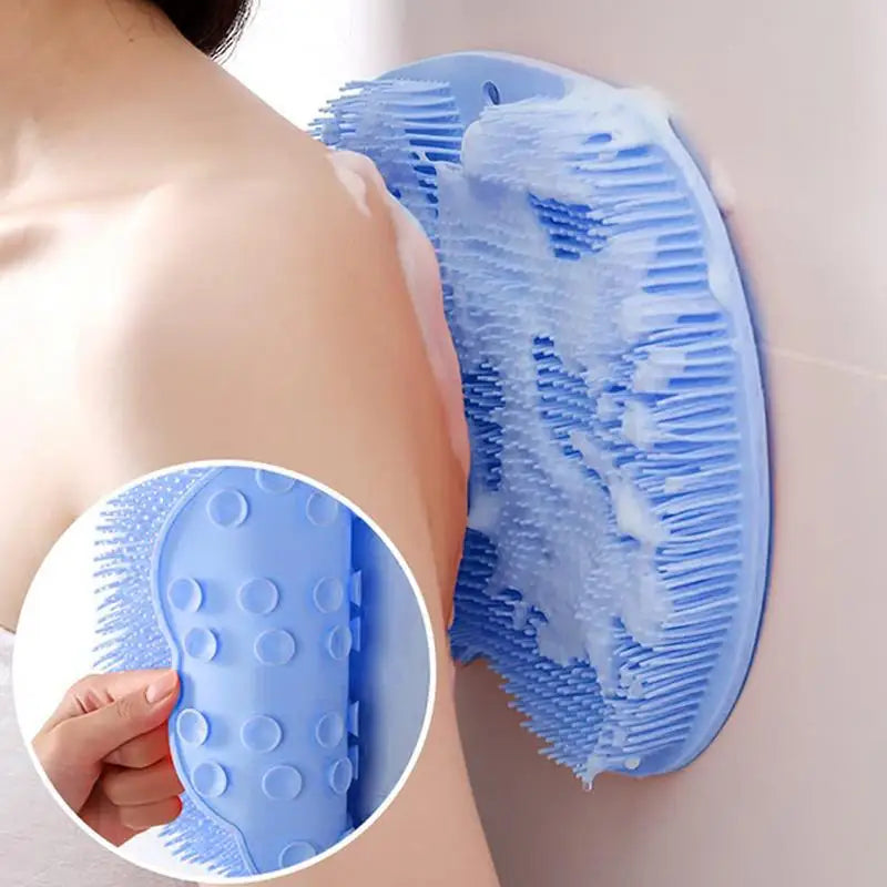 Foot Scrubber Shower Mat Bathroom Back Washer Pad Quick-Dry Shower Foot Scrubber Mat for Bathroom Bathtub Hotel Poolside Oasis Select