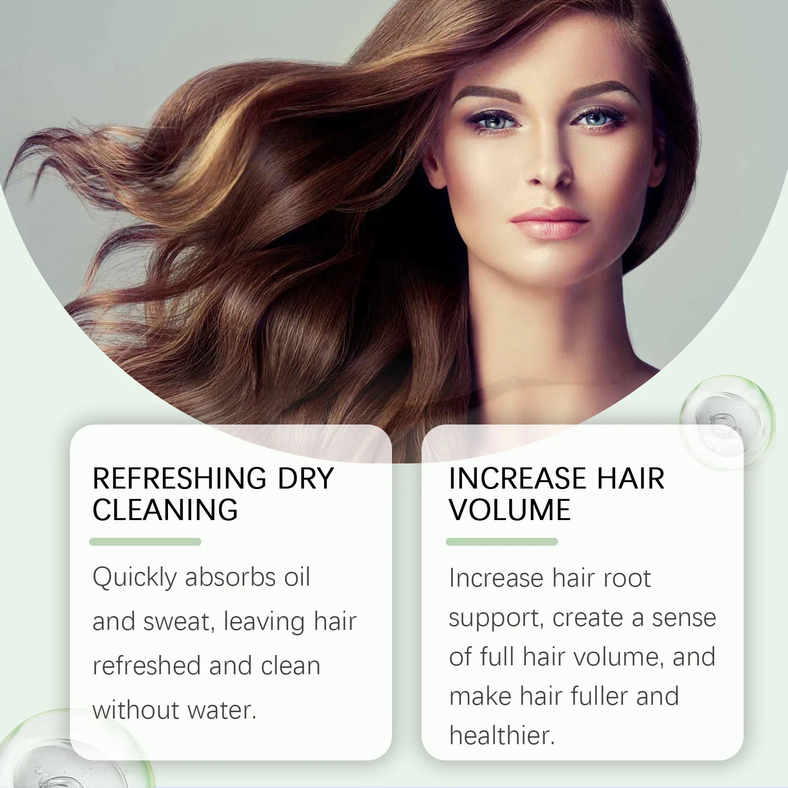 Refreshing Hair Dry Shampoo Cleaning Grease Sweat Strengthening Roots Nourishing Scalp Remove Odor Volumizing Wash Free Shampoo Oasis Select