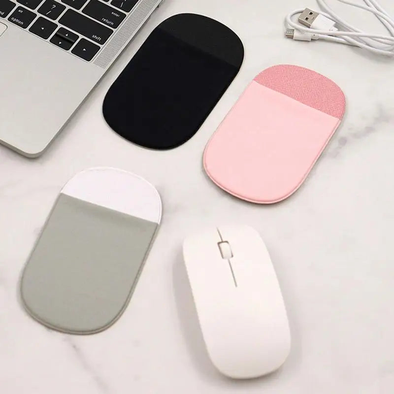 Adhesive Back Storage Bag For I-Pad Laptop Reusable Reposition Cable/MousePowerbank Pouch Tablet Accessories Holder Oasis Select