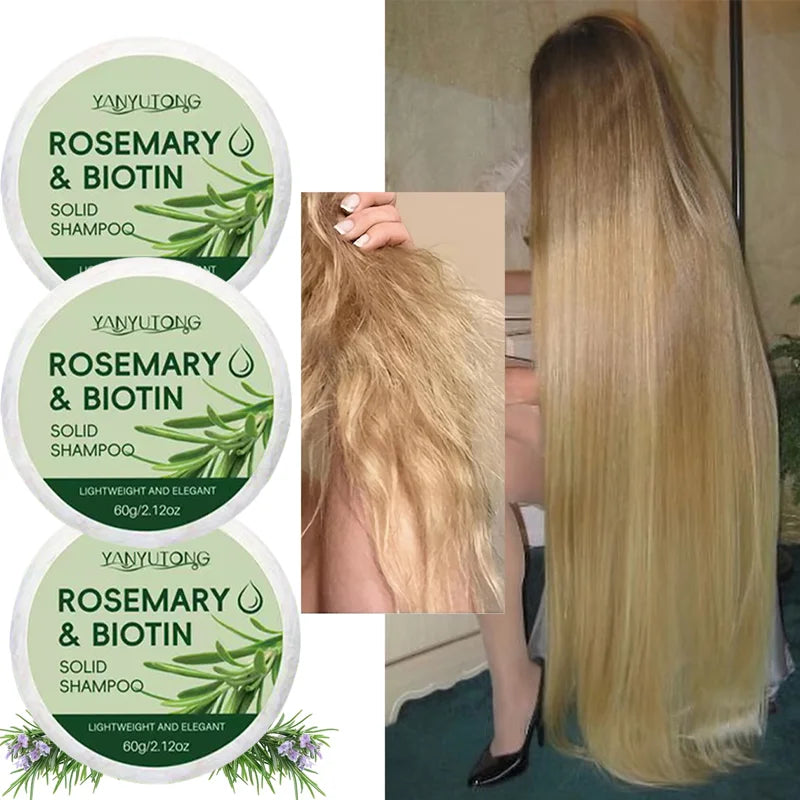 Rosemary Shampoo Soap: Deep Cleansing, Moisturizing and Nourishing, Scalp Relief and Oil Control, Hair Growth and Care, Daily Sh Oasis Select