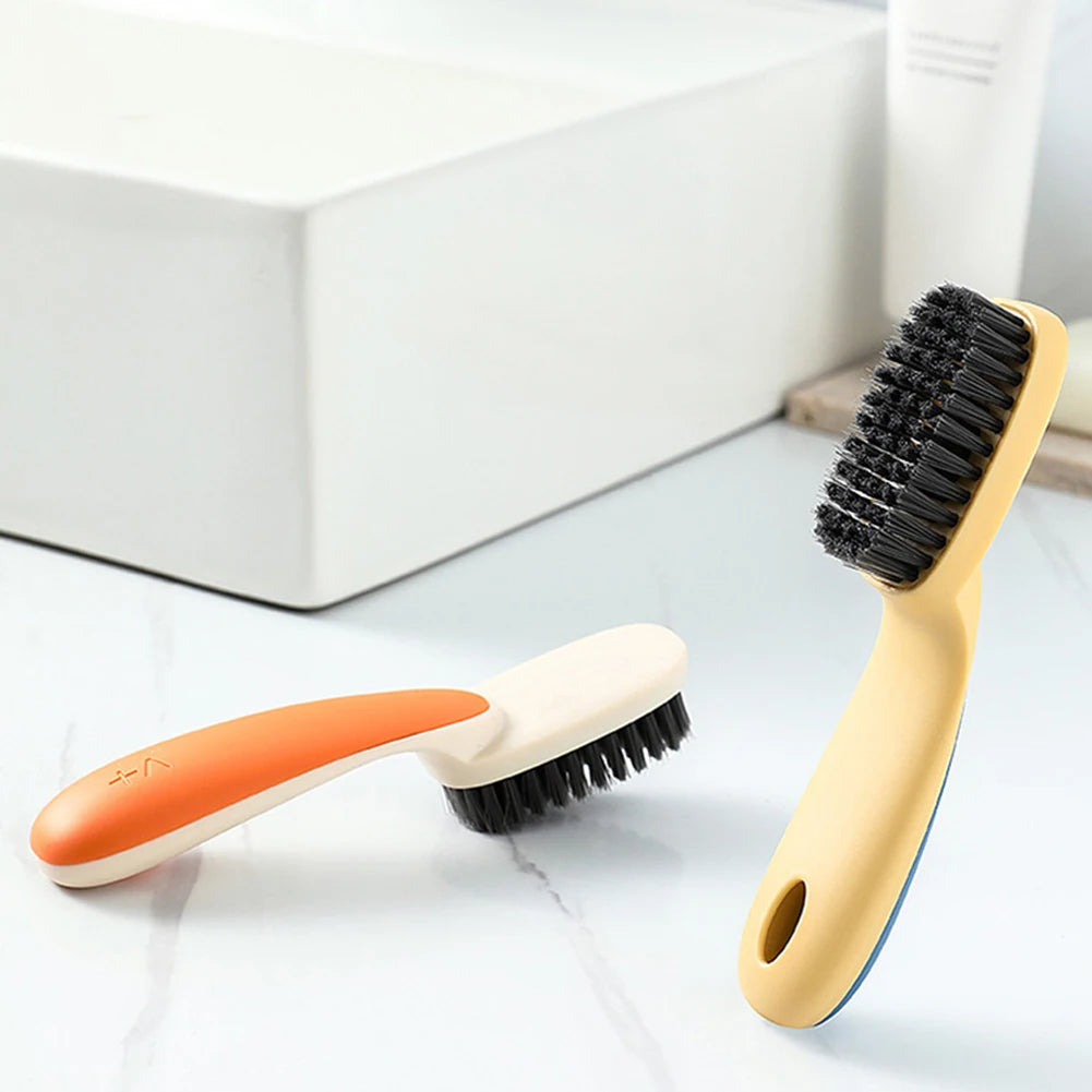 Long Handle Shoe & Laundry Cleaning Brush | Soft Bristle Scrubber