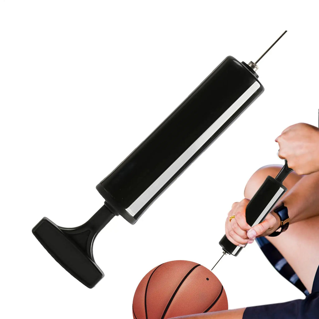 Handheld Portable Basketball Pump Sports Ball Inflator with Needle for Volleyball Soccer Bike Tire Compact Air Pump Sports Balls Oasis Select