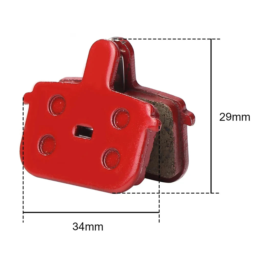 Outdoor Part Bike Pads 4 Pair Disassembled Easy Install Good Compatibility Mountain Bicycle No Noise Quite Braking Oasis Select