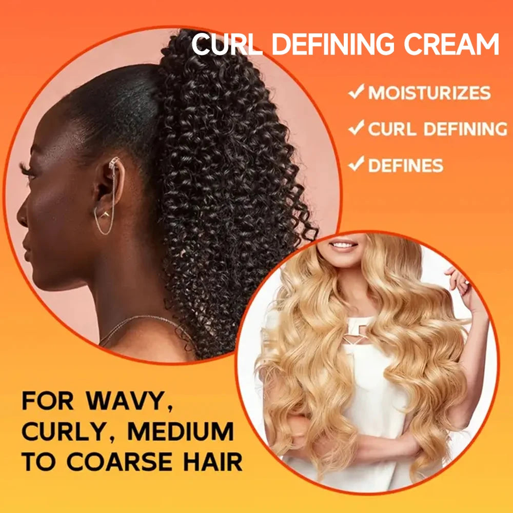 YOUNGCOME 7-in-1 Curl Defining Cream – Curly & Wavy Hair Curl Defining Cream Oasis Select
