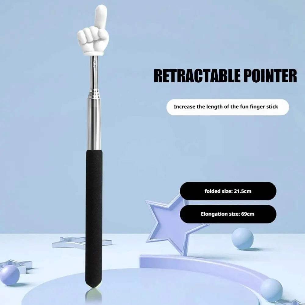 Telescopic Teaching Pointer Stick – Stainless Steel Whiteboard