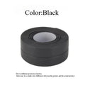 1 Roll of Waterproof White PVC Self-Adhesive Tape - Perfect for Bathroom, Sink & Kitchen - Super Strong Stickiness! Oasis Select black 3.2m 3.8cm