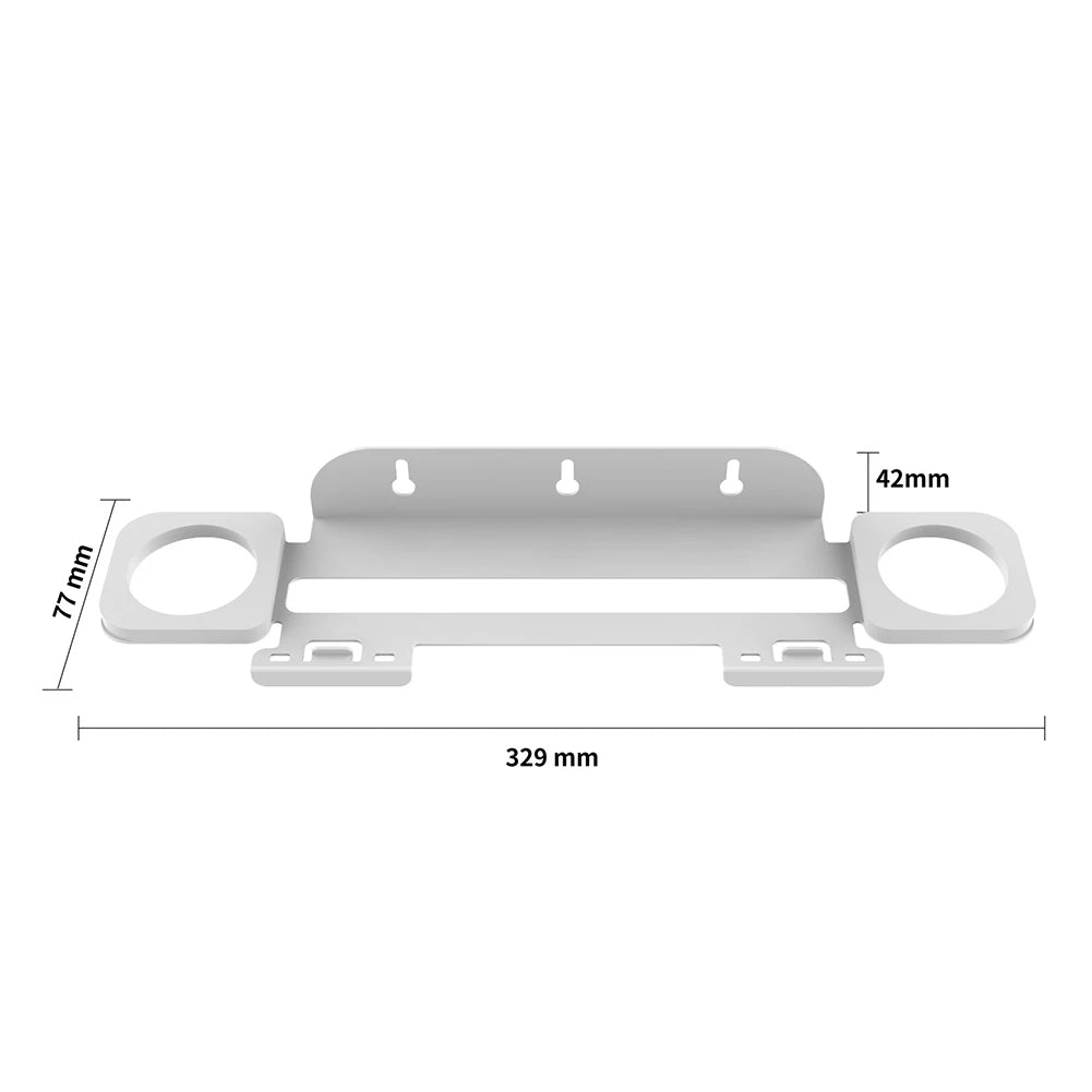 For PS5 Portal Game Console Wall Mount Bracket Gaming Controller Stand Hanging Stand Storage Shelf for PlayStation 5 Controllers Oasis Select