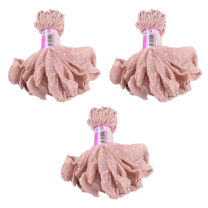 10/30pairs Black Dot Transparent Socks Ultra-thin Elastic Women Crystal Silk Socks Nylon Fashion Ladies Summer Short Ankle Socks Oasis Select skinA 30pairs One Size