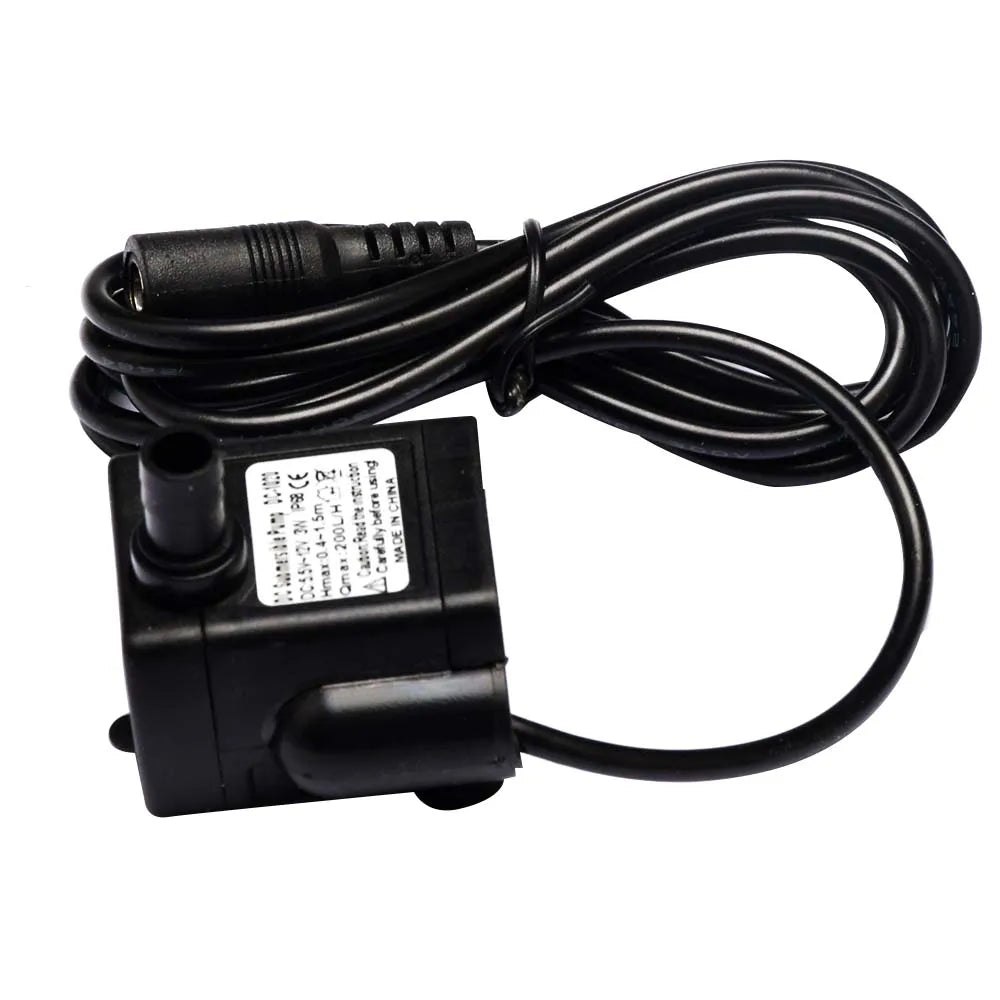 DC12V DC-1020 Mini Micro Submersible Water Pump DC 3W 5.5V- 12V Aquarium Fish Tank Fountain Pond Water Pump 39*38*28mm Wholesale Oasis Select