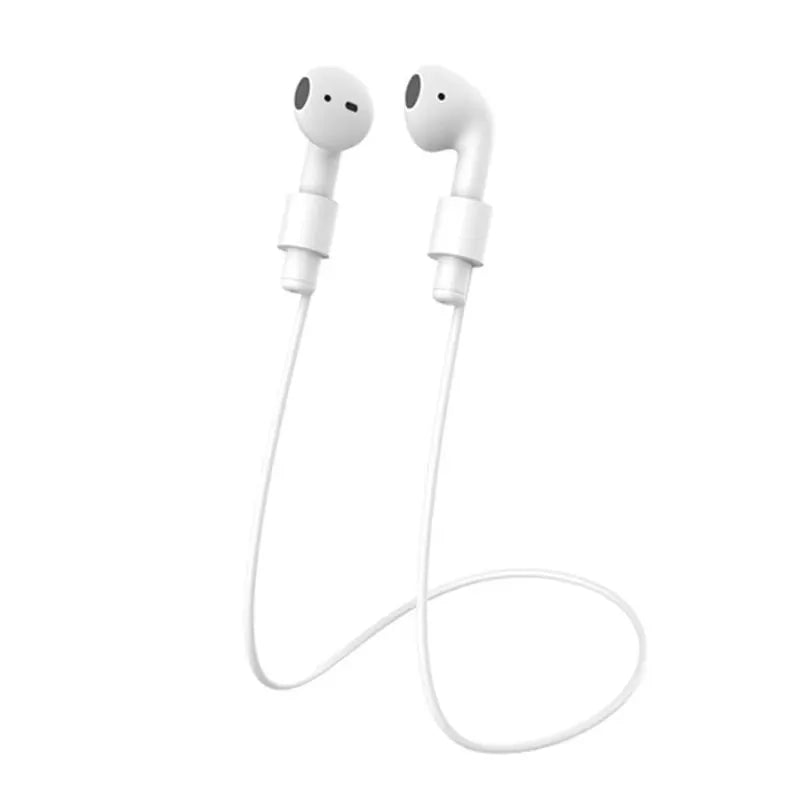 1/3pcs Silicone Strap Magnetic Anti-Lost Rope Bluetooth TWS Earphone Anti Lost Strap For Airpods 1/2/3 Gen Lenovo Earbuds Cord Oasis Select 1pcs White No Magnetic