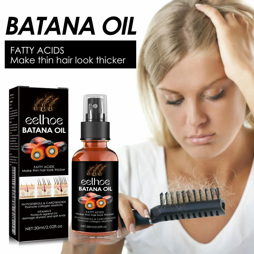2pcs/set Batana Hair Conditioner and Hair Care Spray Kit Deep Repair for Dry Damaged Hair Frizz Hair Growth For Women For Men Oasis Select