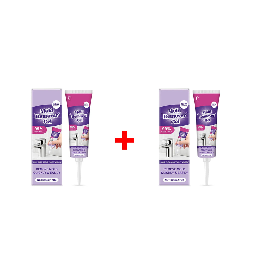 Household Mold Remover Gel Multi-purpose Removes Mildew & Stubborn Stains Eliminates Damp Odor Gel for Washing Machine Toilet Oasis Select 2pcs