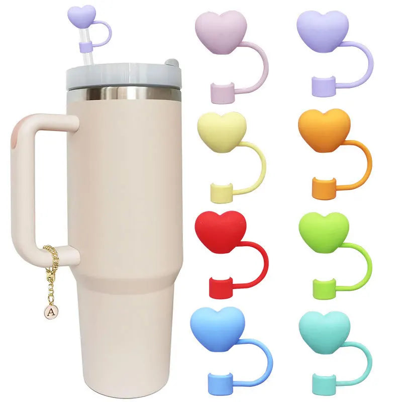 Silicone Straw Cover for Stanley Cup 10mm | Dustproof Topper