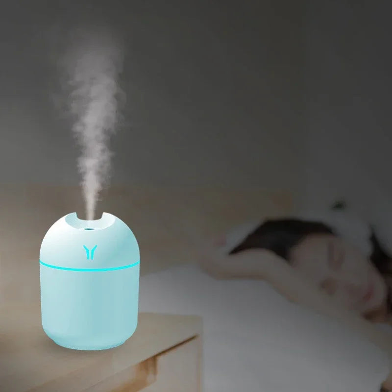 250ML Mini Aroma Diffuser USB Essential Oil Aromatherapy Desktop Atomizer Household Humidifier Air Freshener for Home Decor Oasis Select