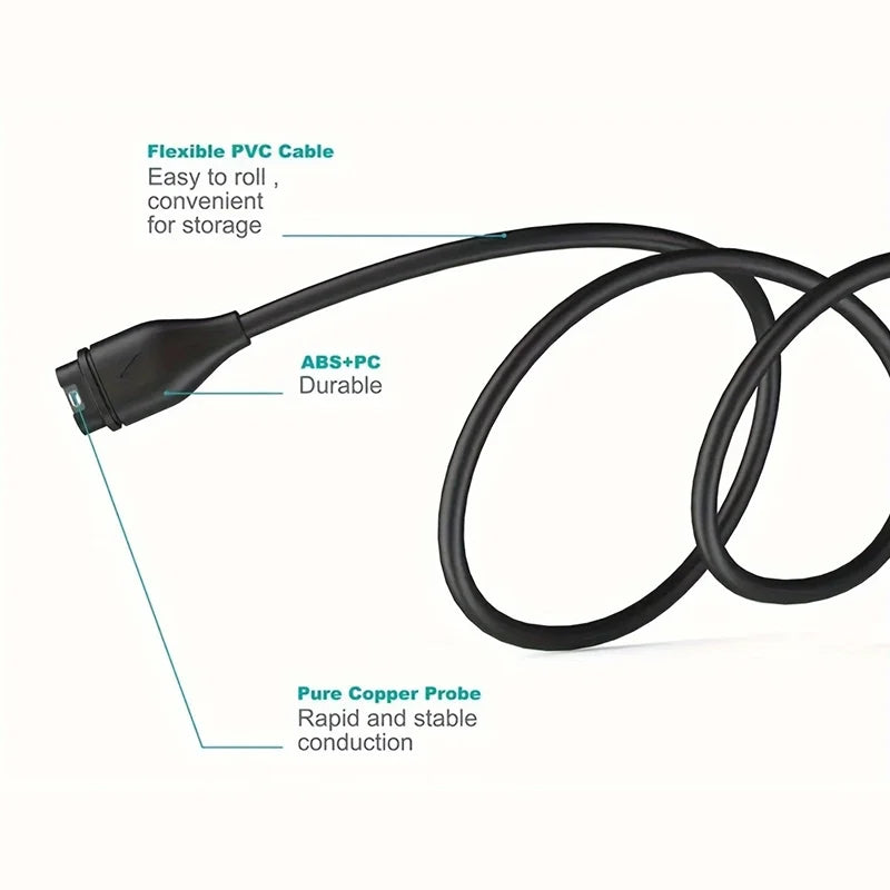 100cm USB Charging Cable for Garmin Fenix 8/7/6/5 & Forerunner Smartwatch Charging Cable Oasis Select